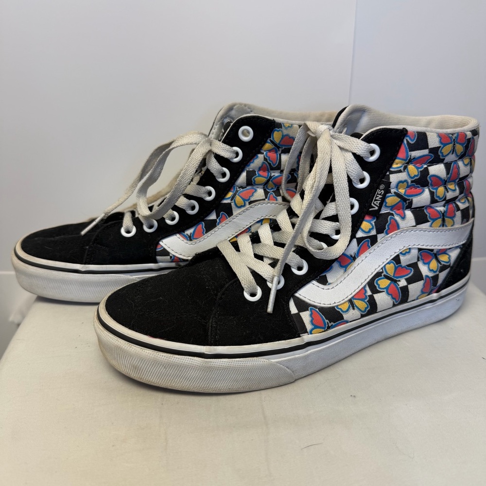 Vans Butterfly Hightops size 7